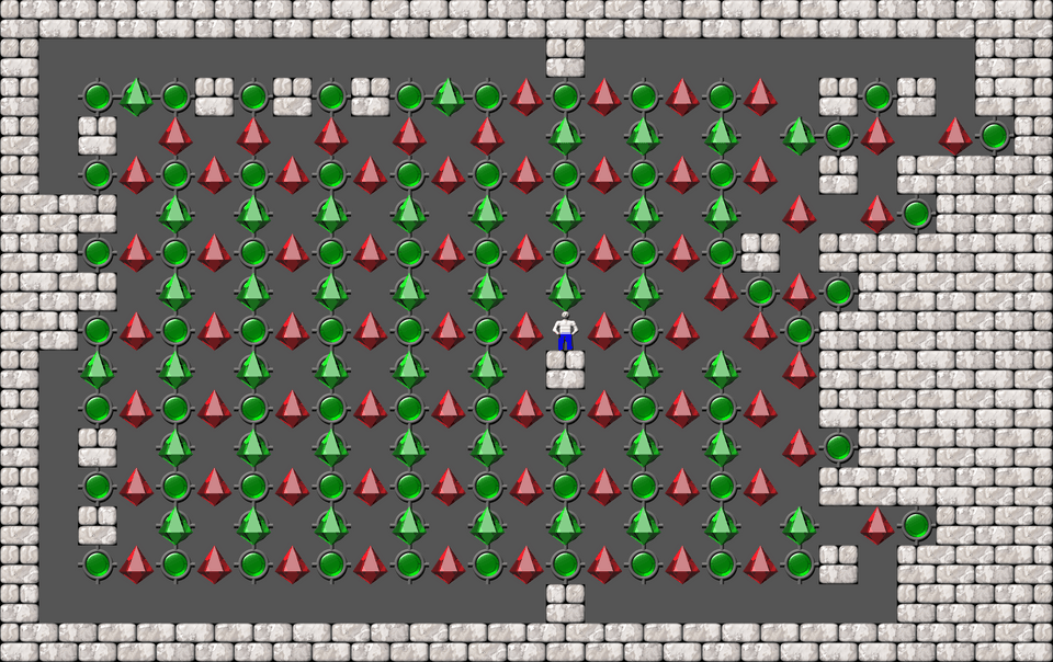 Sokoban Bugs509 collection level 90